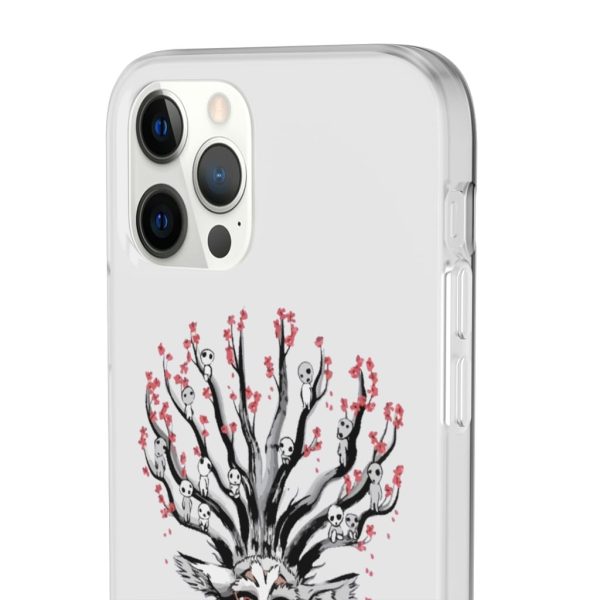 Princess Mononoke Wolf - Princess Mononoke – Shishigami and Sakura iPhone Cases-Accessories, Phone Case, princess mononoke, Princess Mononoke Wolf