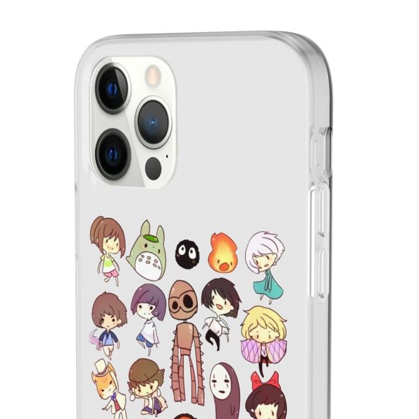 Ghibli Movie Characters Cute Chibi Collection iPhone Cases-Accessories, Phone Case