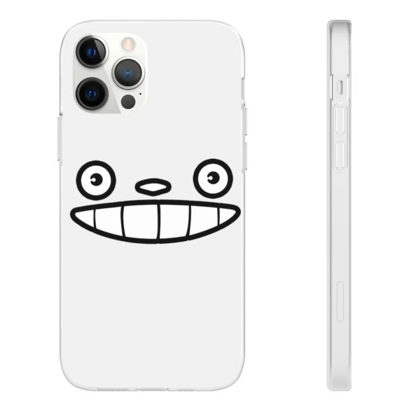 Totoro Meaning - My Neighbor Totoro Face iPhone Cases-Accessories, My Neighbor Totoro, Phone Case, Totoro Meaning