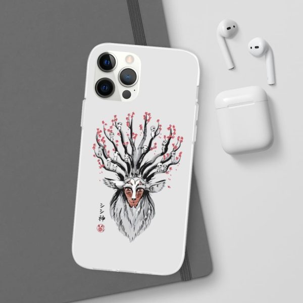 Princess Mononoke Wolf - Princess Mononoke – Shishigami and Sakura iPhone Cases-Accessories, Phone Case, princess mononoke, Princess Mononoke Wolf