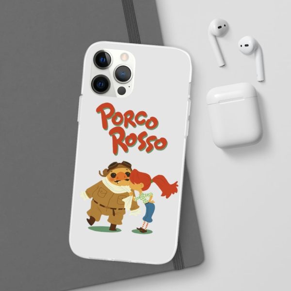 Porco Rosso – The Kiss iPhone Cases-Accessories, Phone Case, porco rosso