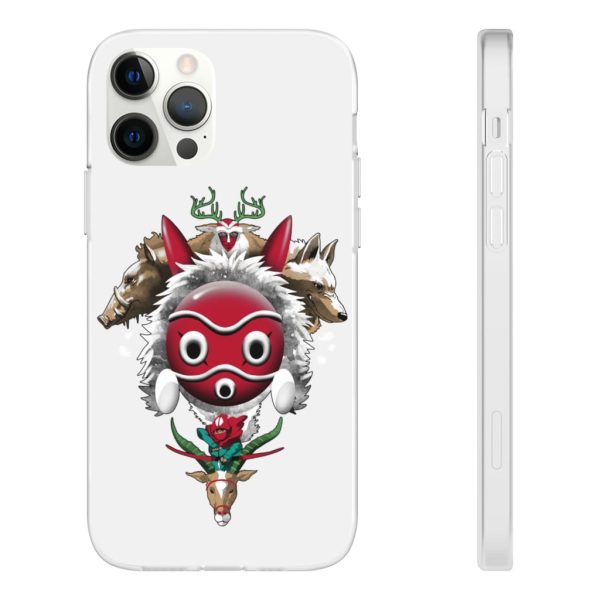 Princess Mononoke San - Princess Mononoke – The Forest Protectors iPhone Cases-Accessories, Phone Case, princess mononoke, Princess Mononoke San