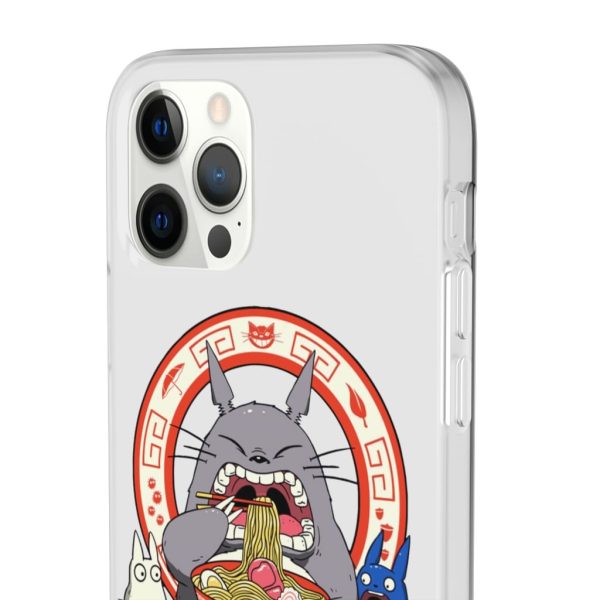 Totoro Backpack - Totoro Ramen iPhone Cases-Accessories, My Neighbor Totoro, Phone Case, Totoro Backpack