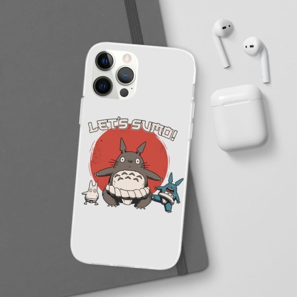 What Animal Is Totoro - Totoro Let’s Sumo iPhone Cases-Accessories, My Neighbor Totoro, Phone Case, What Animal Is Totoro