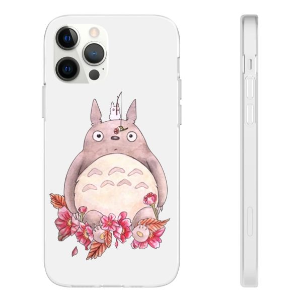 Totoro Drawing - Totoro – flower fishing iPhone Cases-Accessories, My Neighbor Totoro, Phone Case, Totoro Drawing