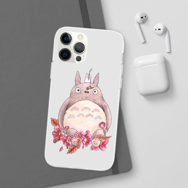 Totoro Drawing - Totoro – flower fishing iPhone Cases-Accessories, My Neighbor Totoro, Phone Case, Totoro Drawing