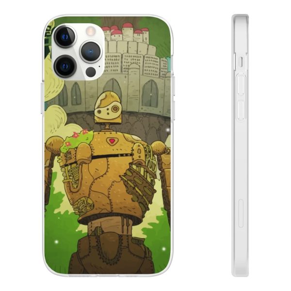 Laputa Castle In The Sky English Cast - Laputa Castle in the Sky Robot Warrior iPhone Cases-Accessories, Laputa Castle In The Sky English Cast, Laputa: Castle in the Sky, Phone Case