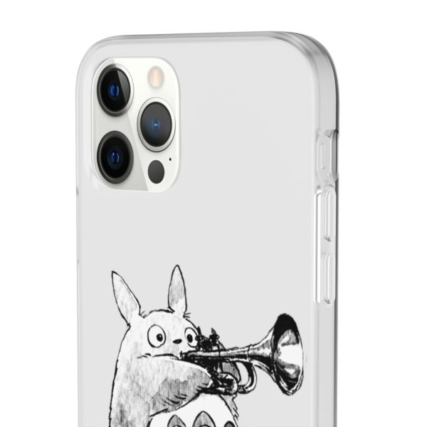 Mei My Neighbor Totoro - Totoro and the Trumpet iPhone Cases-Accessories, Mei My Neighbor Totoro, My Neighbor Totoro, Phone Case