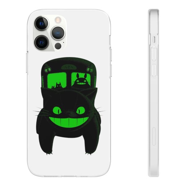 Characters From My Neighbor Totoro - My Neighbor Totoro – Neon Catbus iPhone Cases-Accessories, Characters From My Neighbor Totoro, My Neighbor Totoro, Phone Case