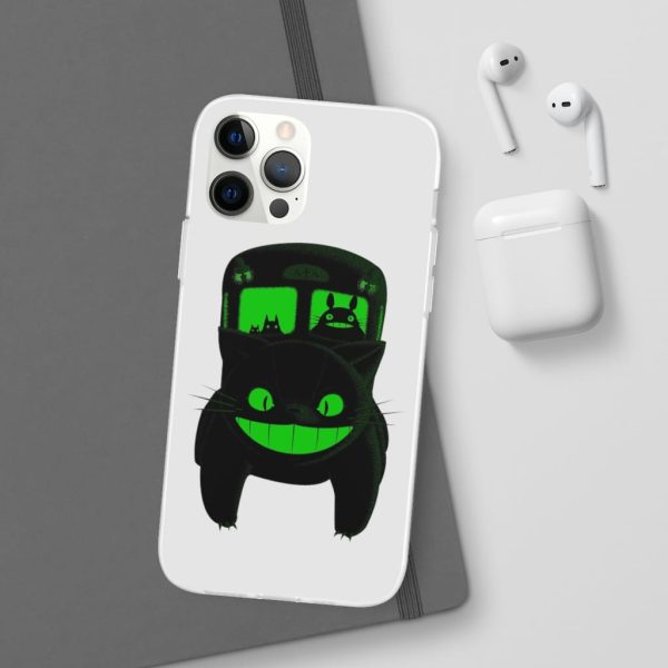 Characters From My Neighbor Totoro - My Neighbor Totoro – Neon Catbus iPhone Cases-Accessories, Characters From My Neighbor Totoro, My Neighbor Totoro, Phone Case