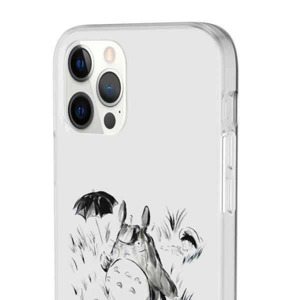 Dai-totoro - Totoro And The Girls Ink Painting iPhone Cases-Accessories, Dai-totoro, My Neighbor Totoro, Phone Case