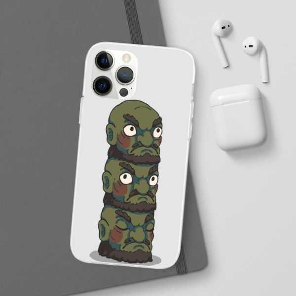 Spirited Away Showtimes - Spirited Away – Yubaba Kashira 3 Heads iPhone Cases-Accessories, Phone Case, Spirited Away, Spirited Away Showtimes