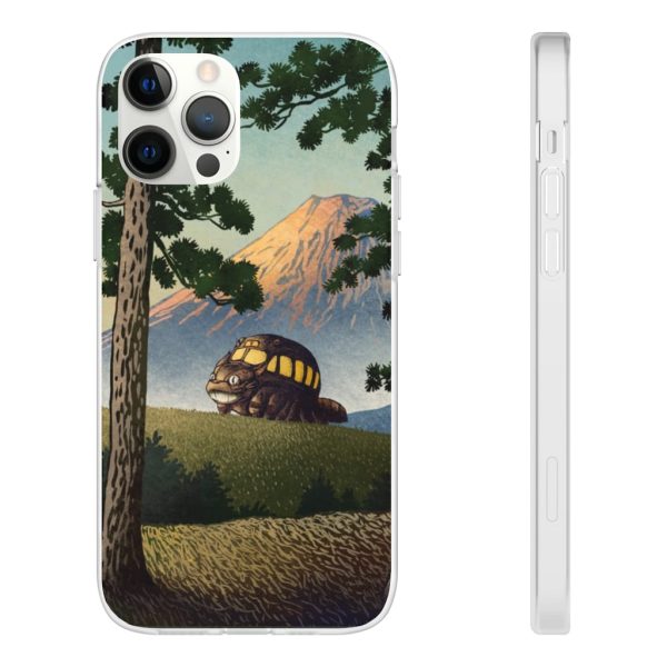 My Neighbor Totoro Film - My Neighbor Totoro – Catbus Landscape iPhone Cases-Accessories, My Neighbor Totoro, My Neighbor Totoro Film, Phone Case