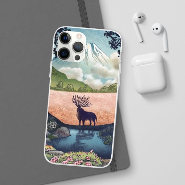 Princess Mononoke Princess - Princess Mononoke – Shishigami Day Time Landscape iPhone Cases-Accessories, Phone Case, princess mononoke, Princess Mononoke Princess