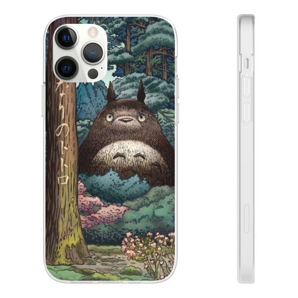 Blue Totoro - My Neighbor Totoro Forest Spirit iPhone Cases-Accessories, Blue Totoro, My Neighbor Totoro, Phone Case