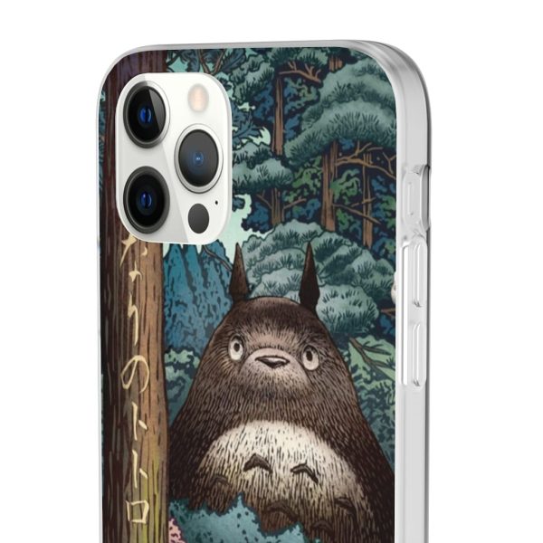 Blue Totoro - My Neighbor Totoro Forest Spirit iPhone Cases-Accessories, Blue Totoro, My Neighbor Totoro, Phone Case