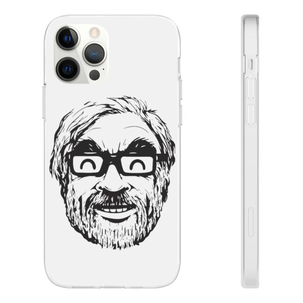 Ghibli Studio – Hayao Miyazaki Portrait iPhone Cases-Accessories, Phone Case