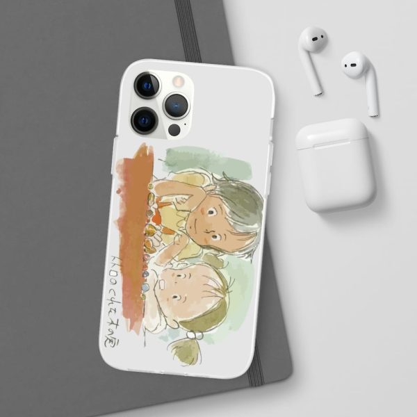 My Neighbor Totoro Japanese - My Neighbor Totoro – Mei & Satsuki Water Color iPhone Cases-Accessories, My Neighbor Totoro, My Neighbor Totoro Japanese, Phone Case