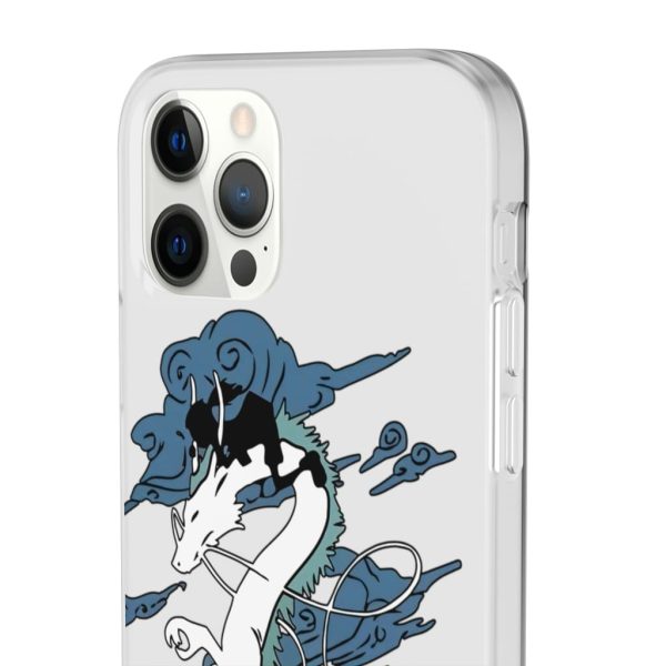 Spirited Away Tattoo - Spirited Away – Sen Riding Haku Dragon iPhone Cases-Accessories, Phone Case, Spirited Away, Spirited Away Tattoo