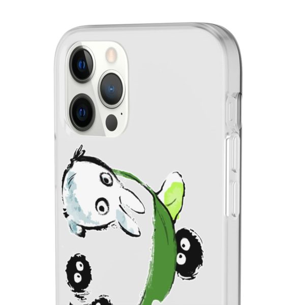 My Neighbor Totoro Satsuki - Mini Totoro and the Soot Balls iPhone Cases-Accessories, My Neighbor Totoro, My Neighbor Totoro Satsuki, Phone Case