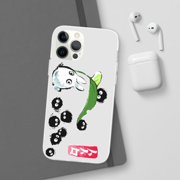 My Neighbor Totoro Satsuki - Mini Totoro and the Soot Balls iPhone Cases-Accessories, My Neighbor Totoro, My Neighbor Totoro Satsuki, Phone Case