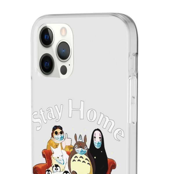 Stay Home and Watch Ghibli Movie iPhone Cases-Accessories, Phone Case