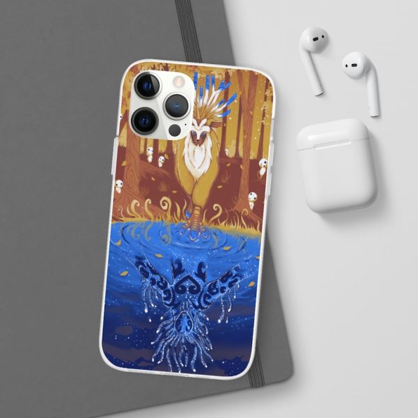 Watch Princess Mononoke - Princess Mononoke Shishigami Day and Night time iPhone Cases-Accessories, Phone Case, princess mononoke, Watch Princess Mononoke