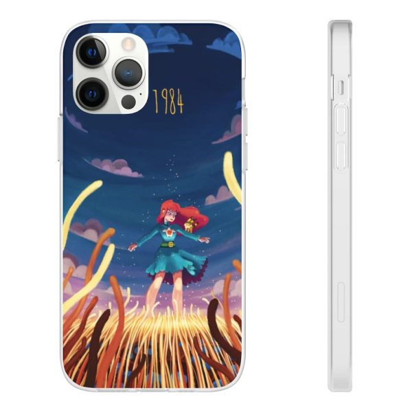 Nausicaa 1984 Illustration iPhone Cases-Accessories, Phone Case