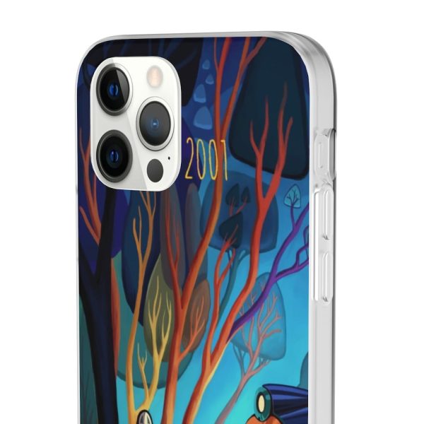 Spirited Away Haku - Spirited Away 2001 Illustration iPhone Cases-Accessories, Phone Case, Spirited Away, Spirited Away Haku