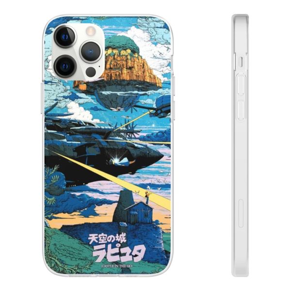 Laputa Castle In The Sky - Laputa: Castle In The Sky – War iPhone Cases-Accessories, Laputa: Castle in the Sky, Phone Case