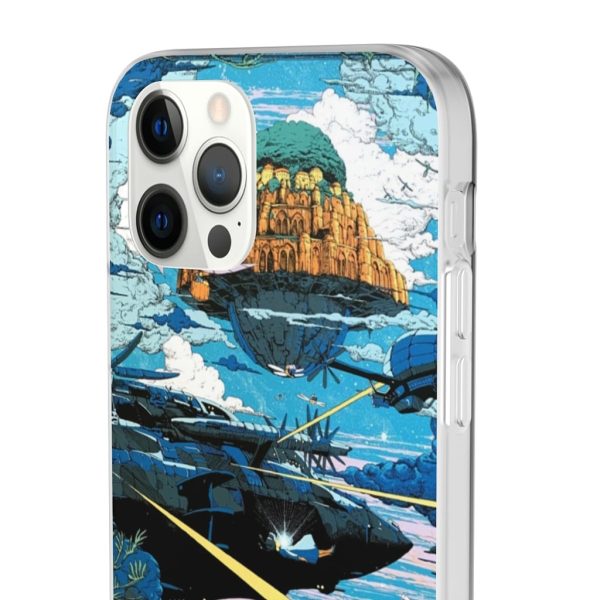 Laputa Castle In The Sky - Laputa: Castle In The Sky – War iPhone Cases-Accessories, Laputa: Castle in the Sky, Phone Case