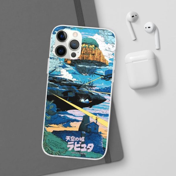 Laputa Castle In The Sky - Laputa: Castle In The Sky – War iPhone Cases-Accessories, Laputa: Castle in the Sky, Phone Case