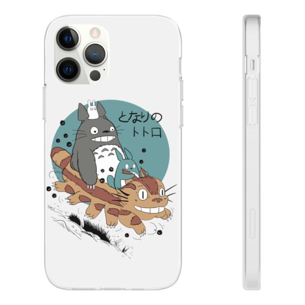 My Totoro - Totoro Riding Catbus iPhone Cases-Accessories, My Neighbor Totoro, My Totoro, Phone Case