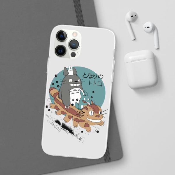 My Totoro - Totoro Riding Catbus iPhone Cases-Accessories, My Neighbor Totoro, My Totoro, Phone Case