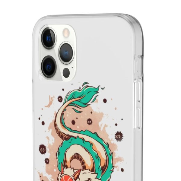 Princess Mononoke Ainu Influence - Princess Mononoke on the Dragon iPhone Cases-Accessories, Phone Case, princess mononoke, Princess Mononoke Ainu Influence