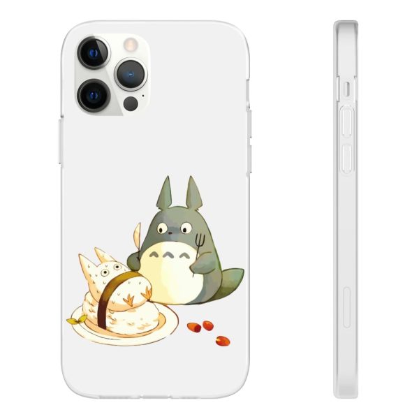 My Neighbor Totoro Characters - Totoro Sushi iPhone Cases-Accessories, My Neighbor Totoro, My Neighbor Totoro Characters, Phone Case