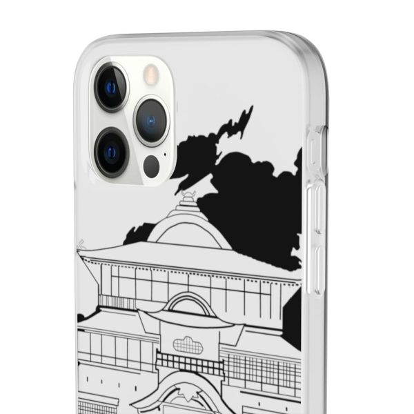 Spirited Away English Actors - Spirited Away Bathhouse illustrated Graphic iPhone Cases-Accessories, Phone Case, Spirited Away, Spirited Away English Actors