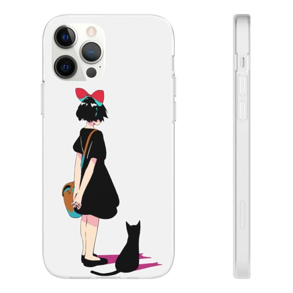 Kiki's Delivery Service Cosplay - Kiki and Jiji Color Art iPhone Cases-Accessories, Kiki's Delivery Service, Kiki's Delivery Service Cosplay, Phone Case