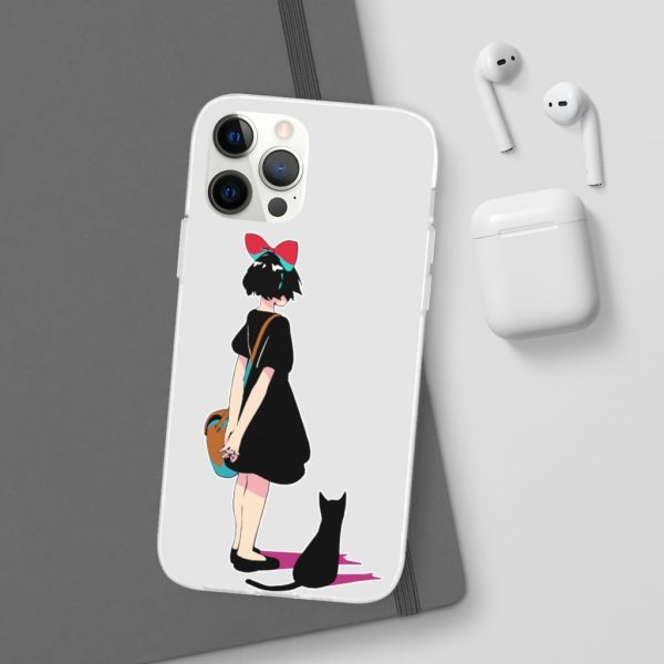 Kiki's Delivery Service Cosplay - Kiki and Jiji Color Art iPhone Cases-Accessories, Kiki's Delivery Service, Kiki's Delivery Service Cosplay, Phone Case