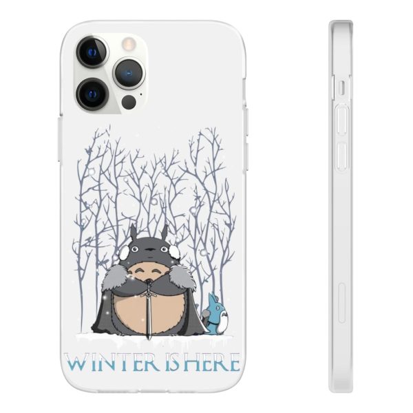 Totoro Poster - Totoro Game of Throne Winter is Here iPhone Cases-Accessories, My Neighbor Totoro, Phone Case, Totoro Poster