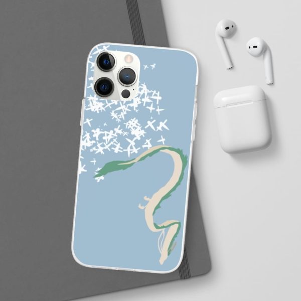 Lin Spirited Away - Spirited Away –  Flying Haku Dragon iPhone Cases-Accessories, Lin Spirited Away, Phone Case, Spirited Away