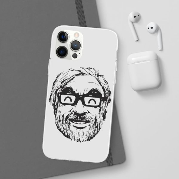 Ghibli Studio – Hayao Miyazaki Portrait iPhone Cases-Accessories, Phone Case