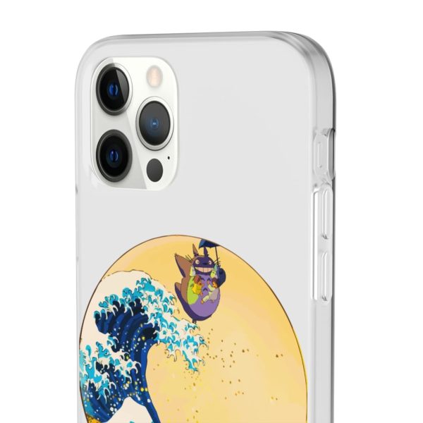 Totoro Anime - Totoro On The Waves iPhone Cases-Accessories, My Neighbor Totoro, Phone Case, Totoro Anime