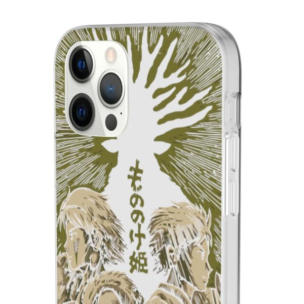 San Princess Mononoke - Princess Mononoke – San and Ashitaka iPhone Cases-Accessories, Phone Case, princess mononoke, San Princess Mononoke