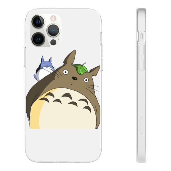 Totoro Plushie - The Curious Totoro iPhone Cases-Accessories, My Neighbor Totoro, Phone Case, Totoro Plushie