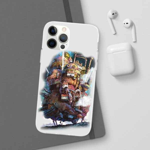 Howl Howl's Moving Castle - Howl’s Moving Castle on the Sky iPhone Cases-Accessories, Howl Howl's Moving Castle, Howl's Moving Castle, Phone Case