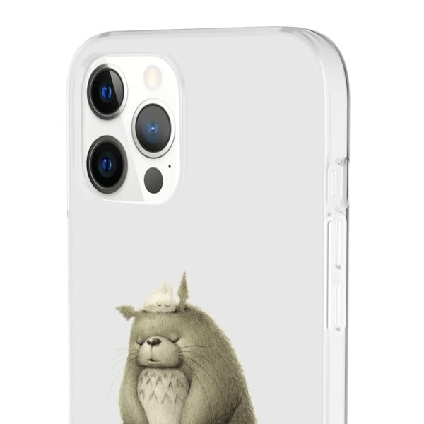 Tom Totoro Concrete Atlantic City - The Fluffy Totoro iPhone Cases-Accessories, My Neighbor Totoro, Phone Case, Tom Totoro Concrete Atlantic City