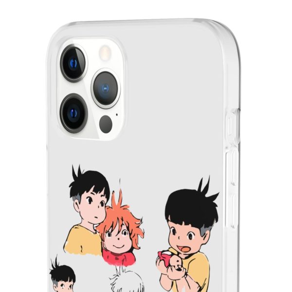 Ponyo Plush - Ponyo and Sosuke Sketch iPhone Cases-Accessories, Phone Case, ponyo, Ponyo Plush