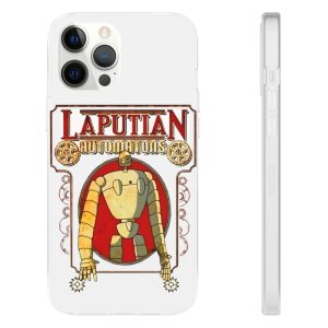 Laputa Castle In The Sky Cast - Laputa: Castle in the Sky Robot Style 2 iPhone Cases-Accessories, Laputa Castle In The Sky Cast, Laputa: Castle in the Sky, Phone Case