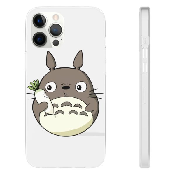 My Neighbor Totoro - Totoro Eating Turnip iPhone Cases-Accessories, My Neighbor Totoro, Phone Case